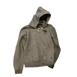 Swell Basics Gray Pullover Hoodie Mens Med